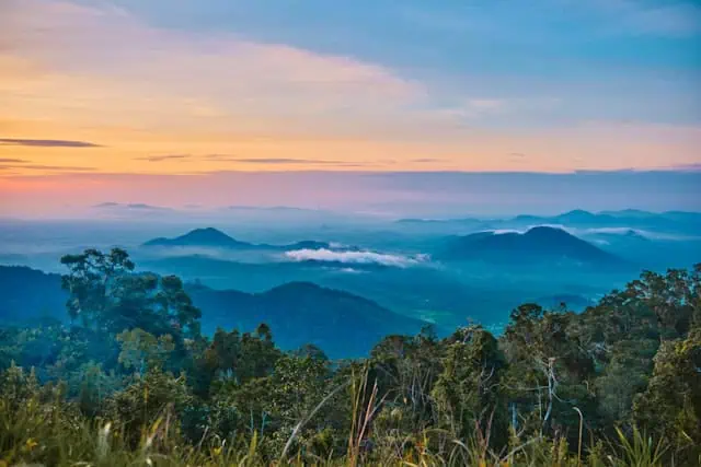 Mountain landscape, Cambodia